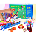 handmade set 5 puzzle toys parent-child twist stick